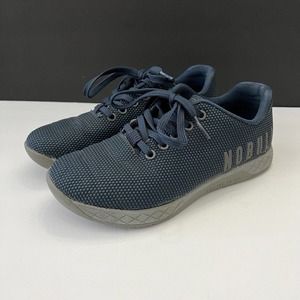 Nobull Women Trainer Superfabric Lace Up Sneaker Dark Denim Blue Gray W7.5 M6